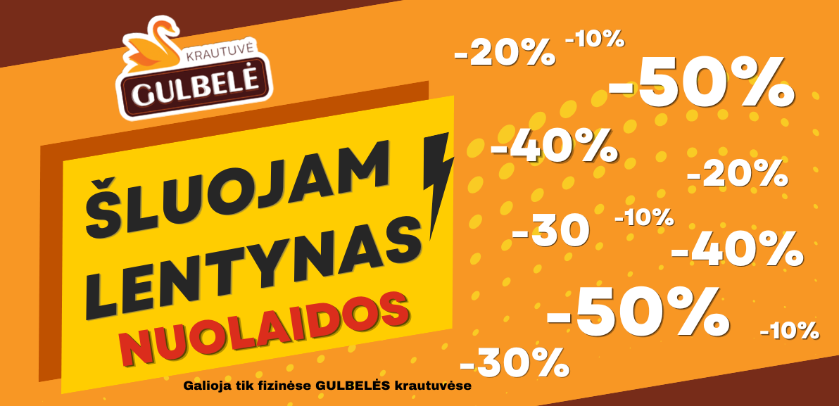 Šluojam lentynas